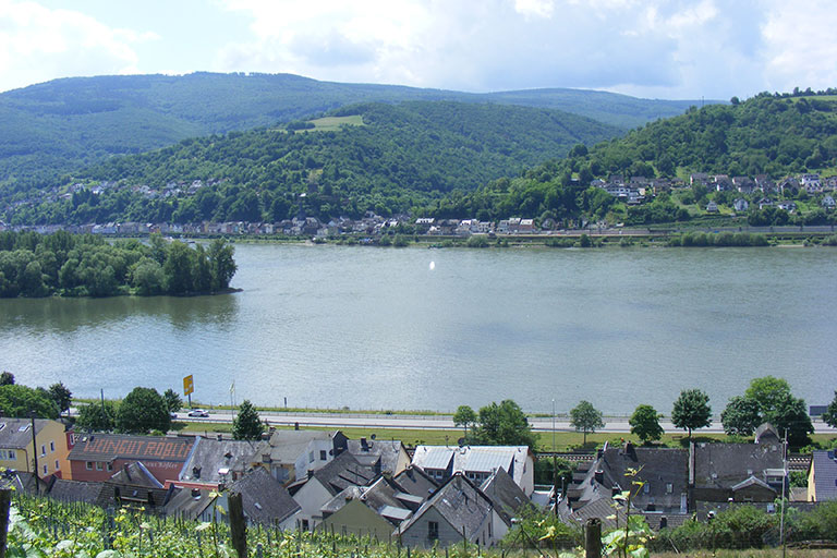 Lorch am Rhein Rheinblick